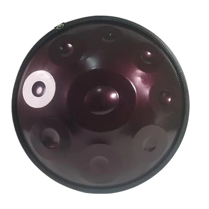 Handpan 440 Hz 18 pouces 9 tons sol mineur | Tambour de méditation - CAP OCEAN BIEN-ETRE