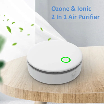 Purificateur d'air ionique et ozone Portable 2 en 1 - CAP OCEAN BIEN-ETRE