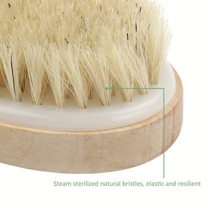 Brosse de bain SPA à poils naturels pour le corps | Raffermissante