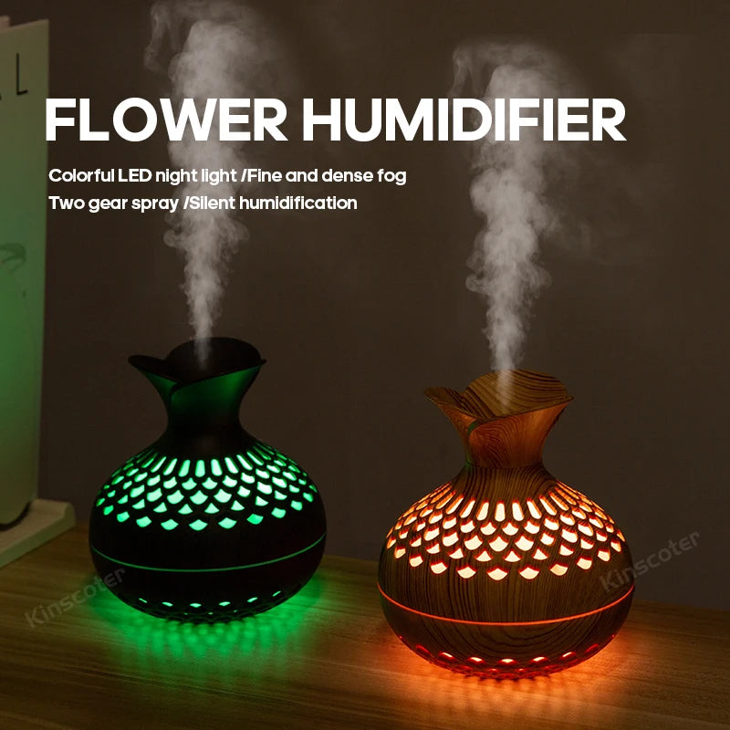 Humidificateur d'air à Grains De Bois