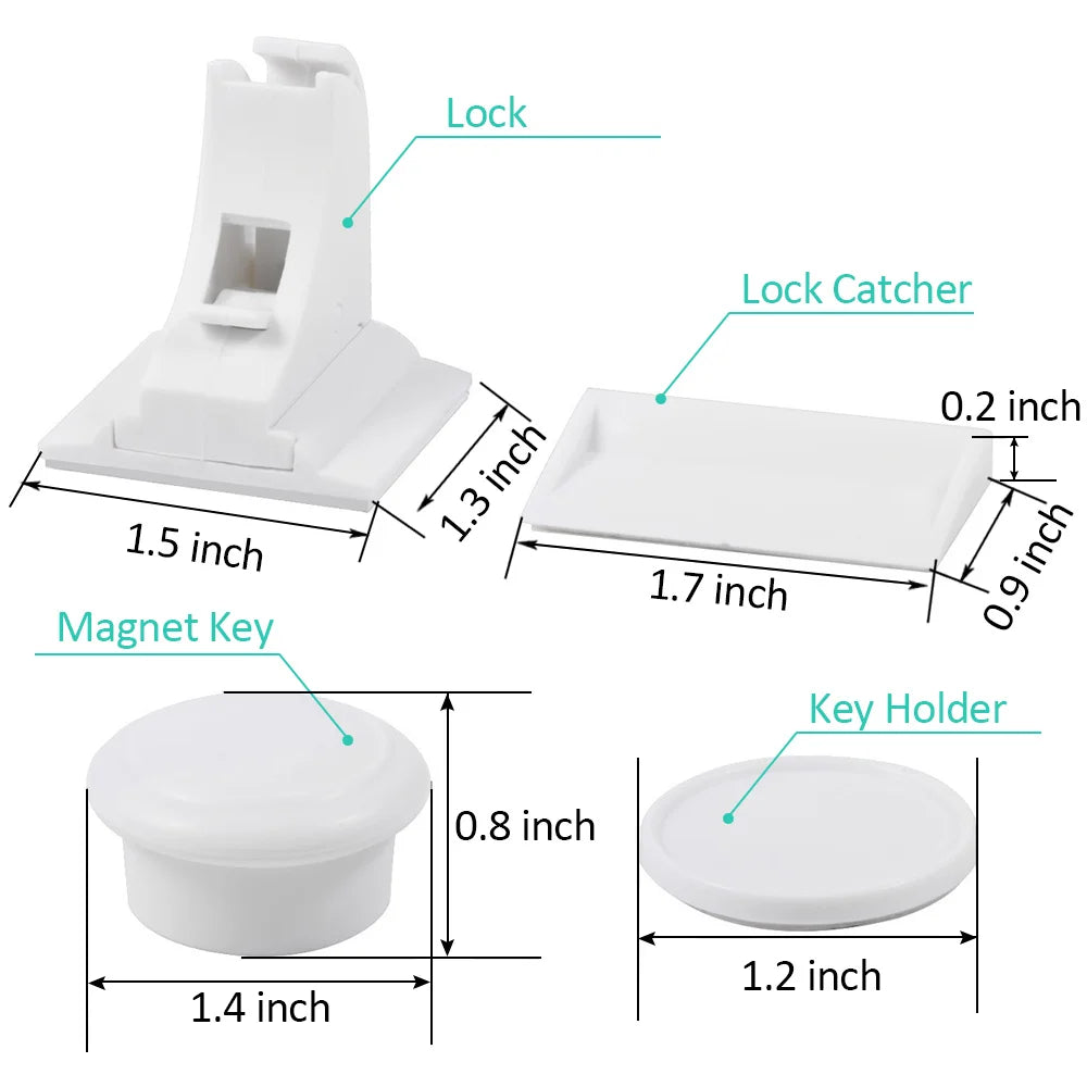 Bloque porte magnetique