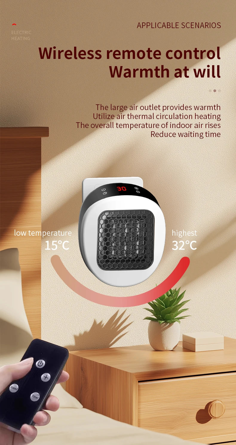 Chauffage mural pour maison | Instant Confort