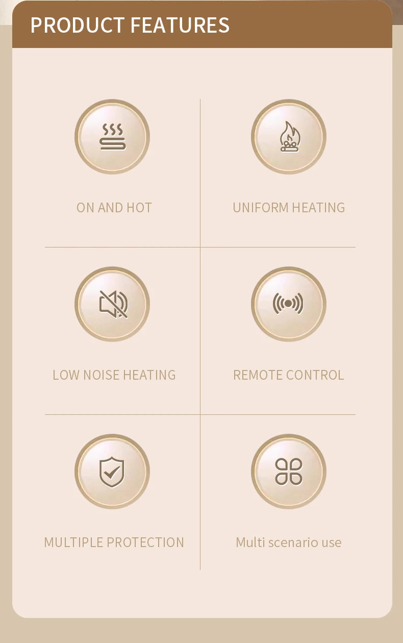 Chauffage mural pour maison | Instant Confort