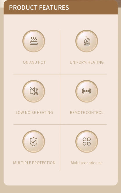 Chauffage mural pour maison | Instant Confort