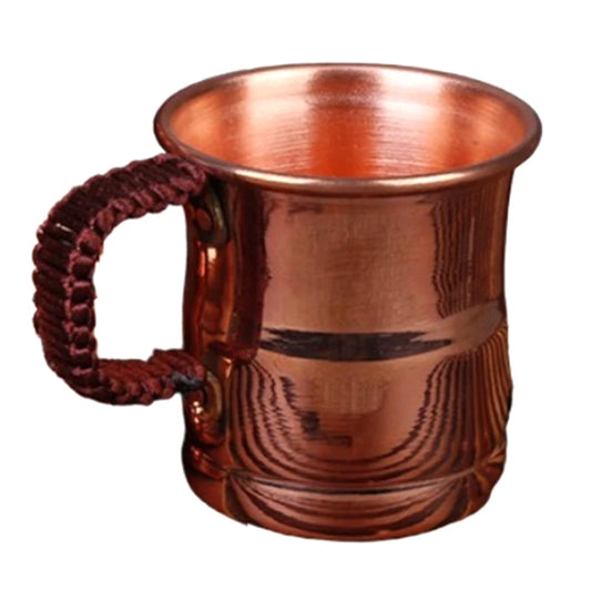 Tasse en cuivre avec poignée tissée | Moscow Mule™ - CAP OCEAN BIEN-ETRE