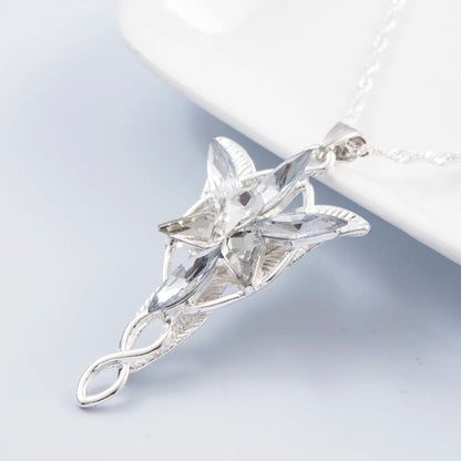 Collier d'Arwen - Pendentif Etoile du Soir du film le Seigneur des Anneaux - CAP OCEAN BIEN-ETRE