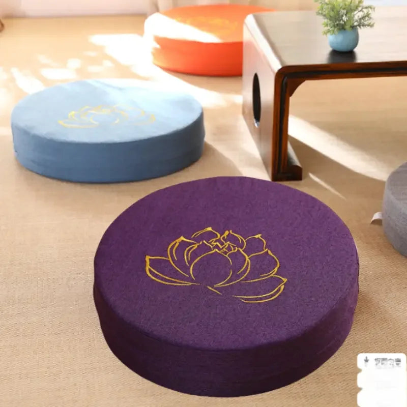 ZAFU_coussin_de_meditation_violet foncé et bleu ciel