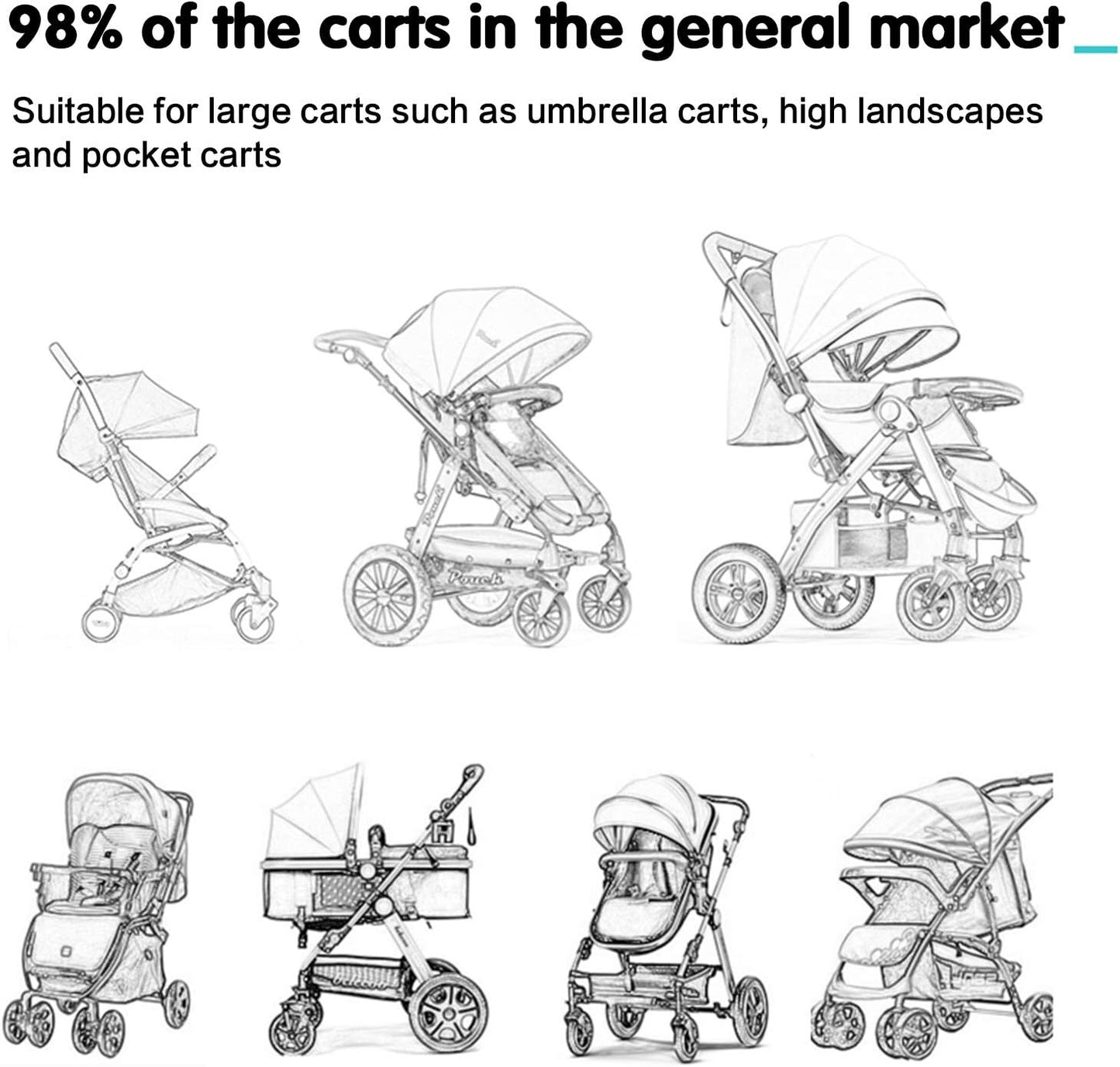 chanceliere-pousette-bebe-grise-adaptables