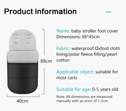 chanceliere-pousette-bebe-grise-dimensions