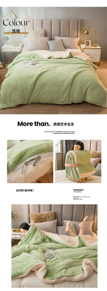 couette_vert menthe 