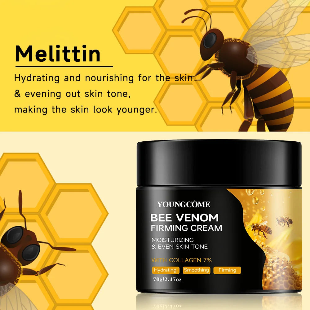 creme hydratante visage au venin d'abeille melittin