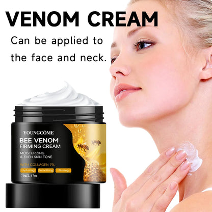 creme hydratante visage et cou au venin d'abeille VENOM CREAM
