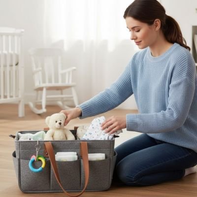 Panier rangement bébé 