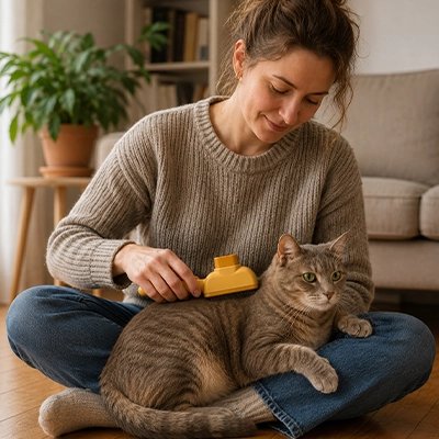 Peigne pour chat