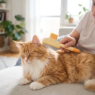 Peigne pour chat