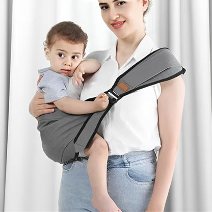 porte-bebe-echarpe-grise-maman