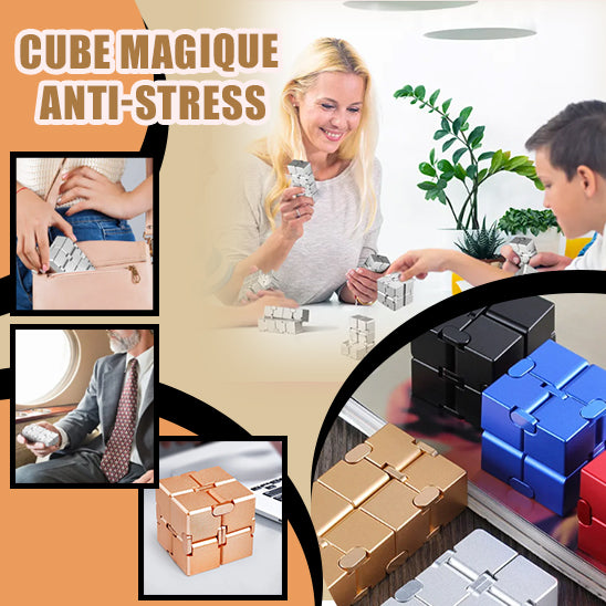 FIDGET CUBE/MAGIC CUBE un anti-Stress relaxant