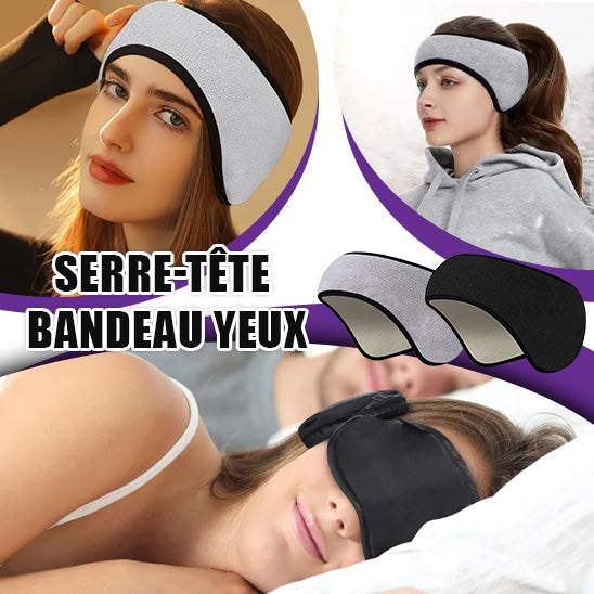 Masque de nuit pour les yeux ou serre tête