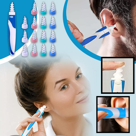 Nettoyeur oreille en silicone