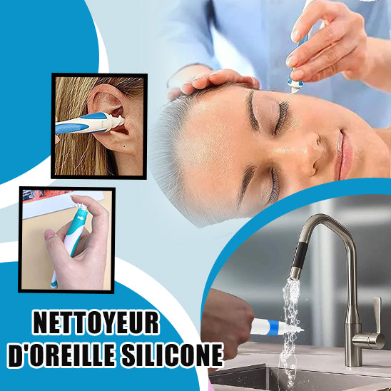 Nettoyeur oreille en silicone