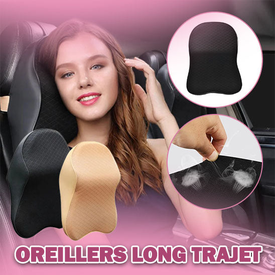 Oreiller cervical pour appui-tête de voiture