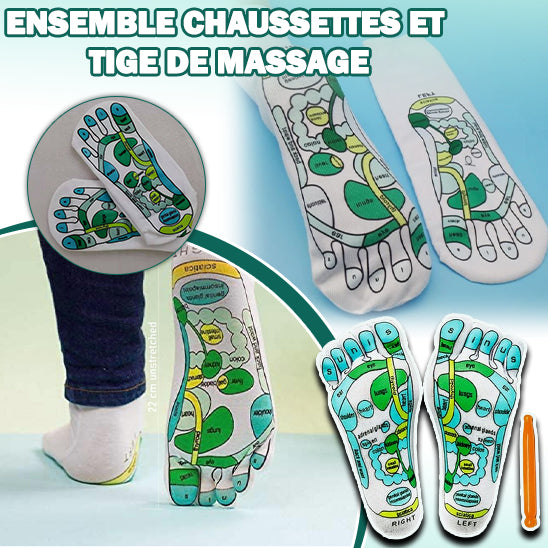 chaussettes de Massage & d'acupression | Serenity Steps ™