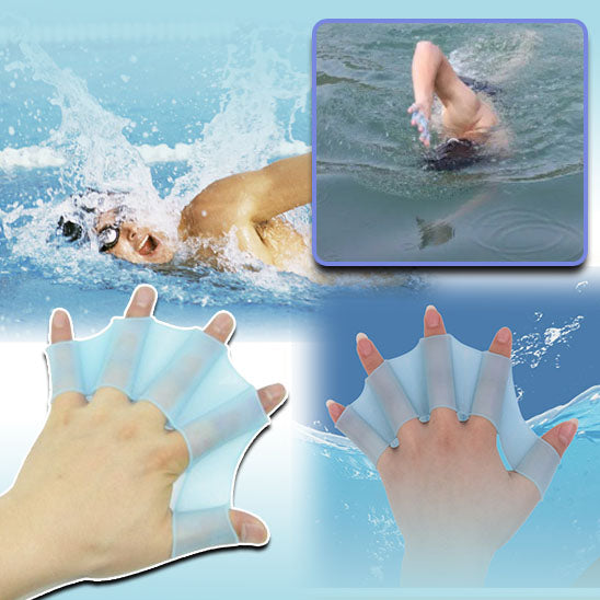 Palme de natation en silicone