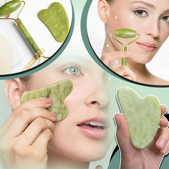 Rouleau de Massage Visage Gua Sha : Votre Secret Beauté Anti-Âge