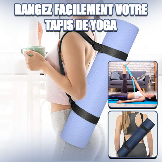 Sangle pour tapis de yoga