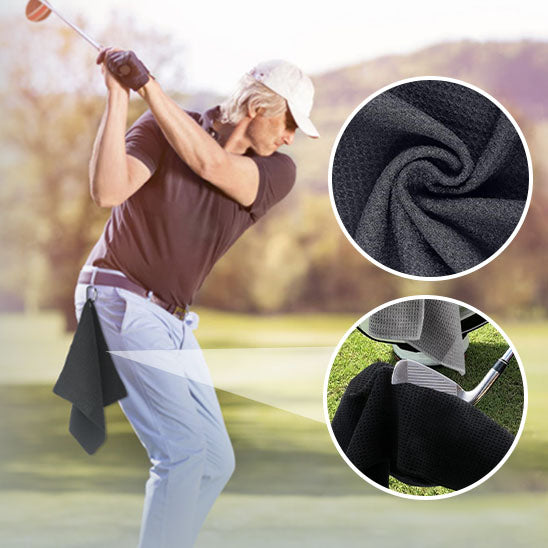 Serviette de Golf en microfibre - CAP OCEAN BIEN-ETRE