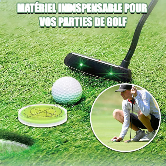 Lecteur de trajectoire pour le putting