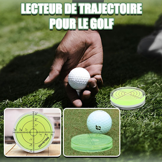 Lecteur de trajectoire pour le putting