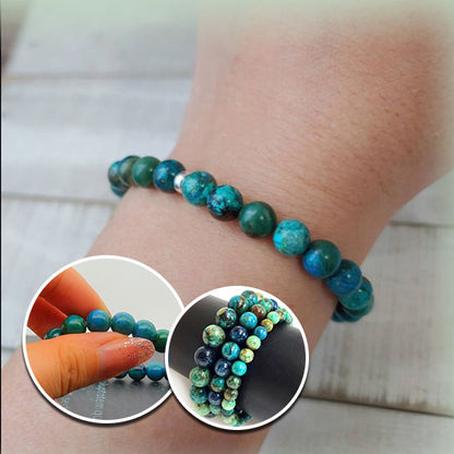 Bracelet Malachite | Pierres de bien-être - CAP OCEAN BIEN-ETRE