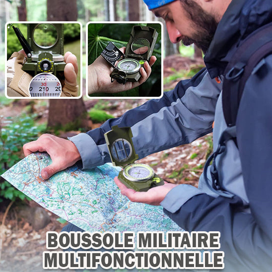 Boussole Militaire de Survie - CAP OCEAN BIEN-ETRE