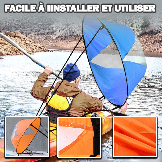 Voile pour Canoë Kayak - CAP OCEAN BIEN-ETRE