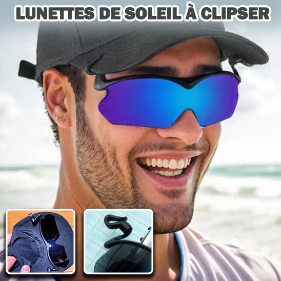 Lunettes de soleil de sport à clip - CAP OCEAN BIEN-ETRE