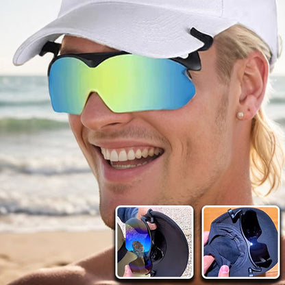 Lunettes de soleil de sport à clip - CAP OCEAN BIEN-ETRE