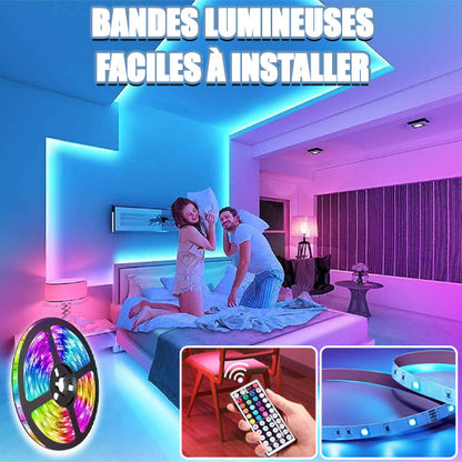 Bandes lumineuses LED RGB - CAP OCEAN BIEN-ETRE