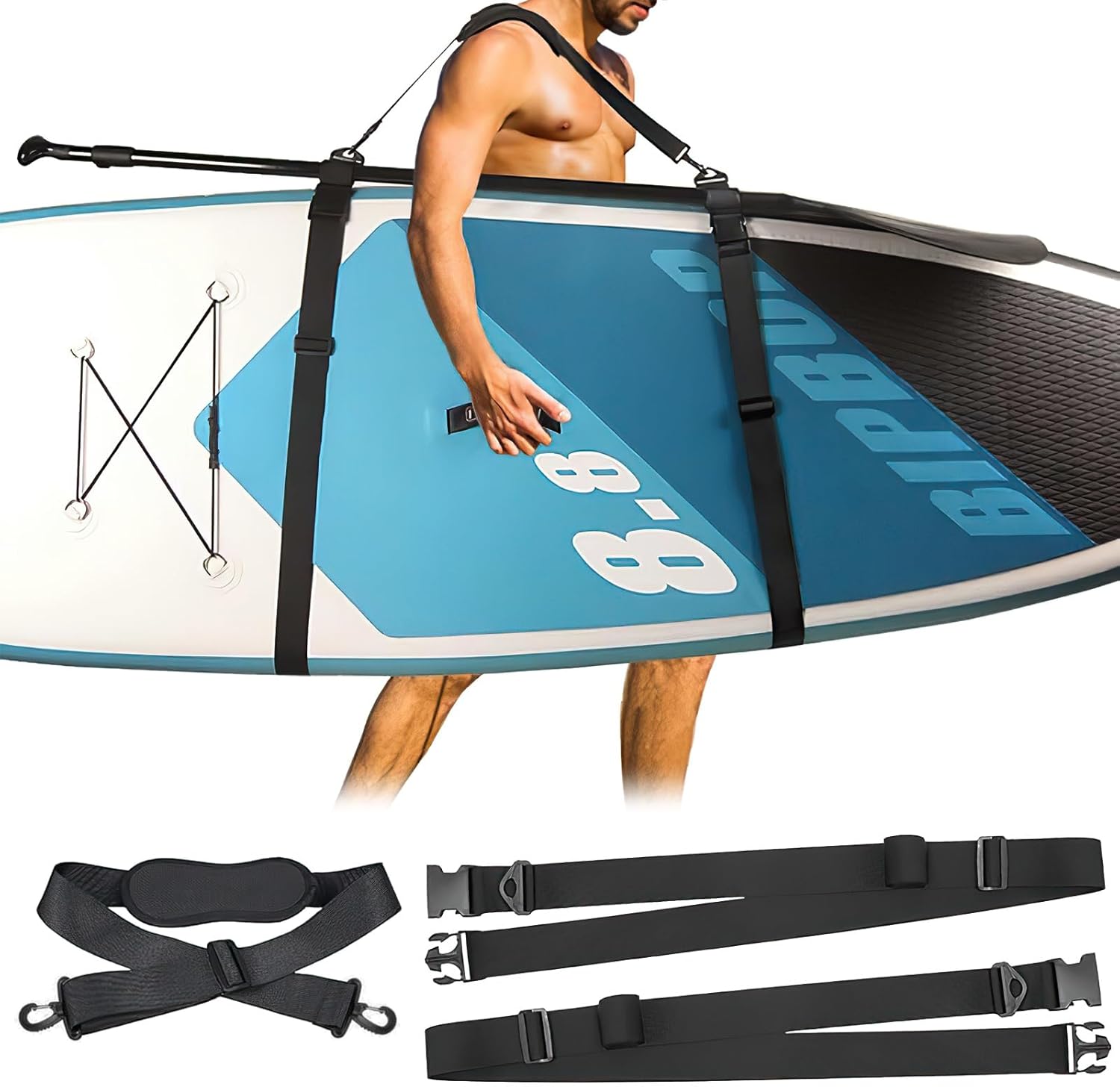 Sangle de transport Paddle - Noir Sangle de transport Paddle - Noir