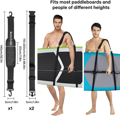 Sangle de Transport Planche de Surf ou Paddle - CAP OCEAN BIEN-ETRE