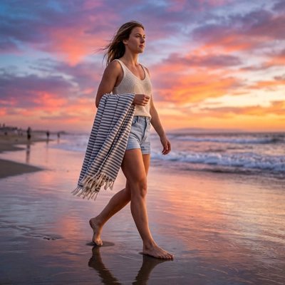 Serviette de plage