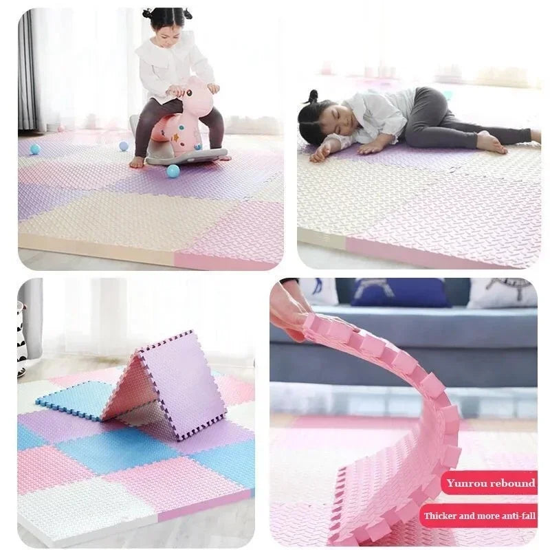 tapis-eveil-bebe-rose-blanc-situations