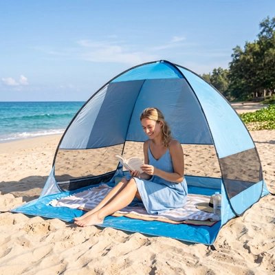 Tente de plage