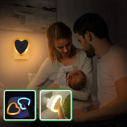 veilleuse-chambre-enfant-coeur-jaune-maman-papa