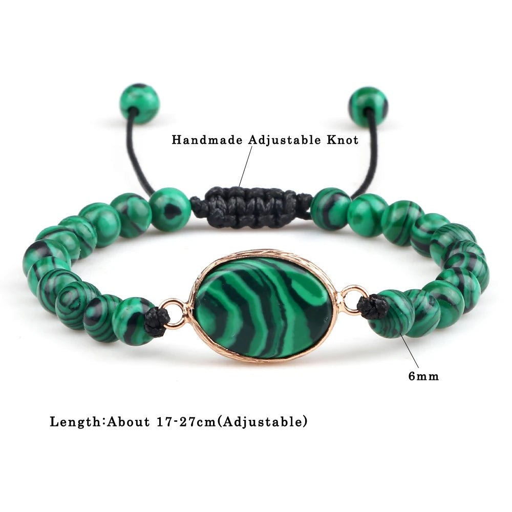 Colliers et Bracelets en perles de Malachite naturelle pour femmes et hommes, pendentifs en perles vertes, breloques, colliers de prière Mala, bijoux de Yoga pour hommes, 108 - CAP OCEAN BIEN-ETRE